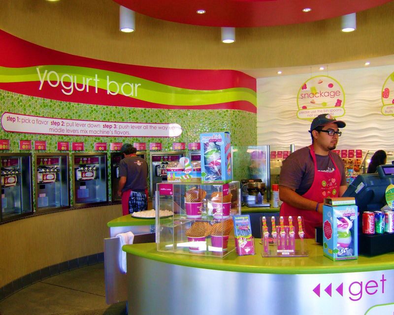 Self-Serve Yogurt Shops