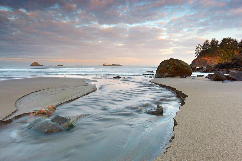 Moonstone Beach, California