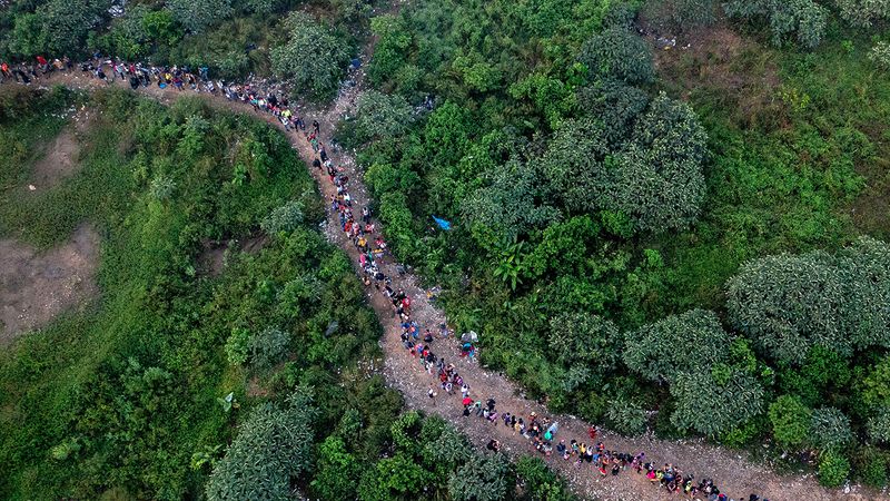 The Darien Gap, Panama and Colombia