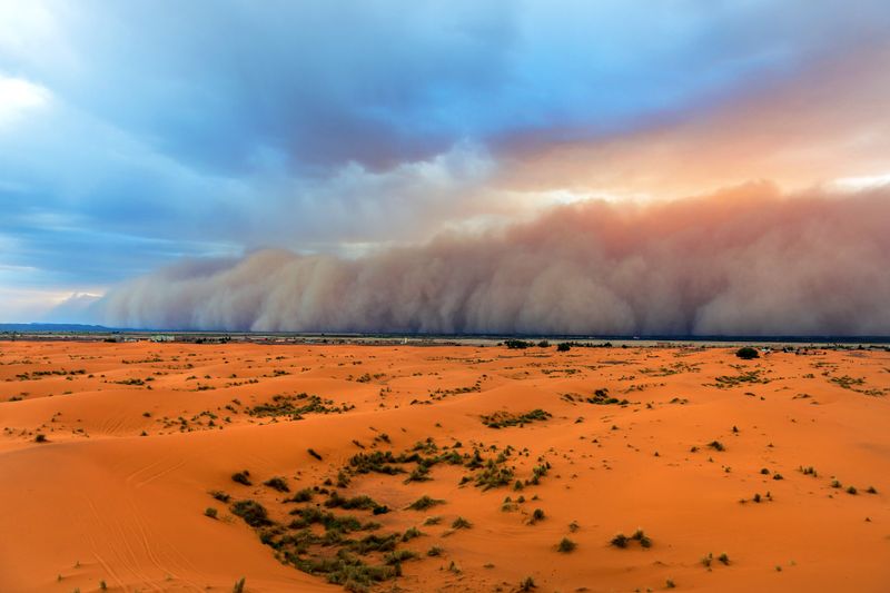 The Sahara Desert, Africa