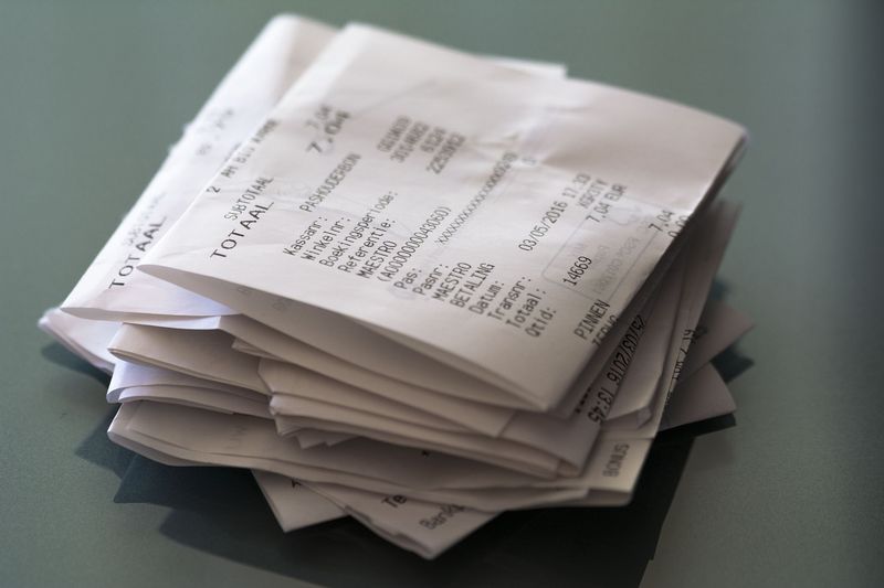 Physical Receipts