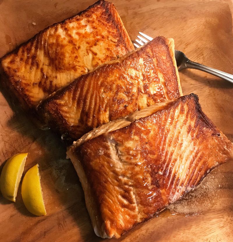 The Aesthetic Aspect of Cooking Salmon