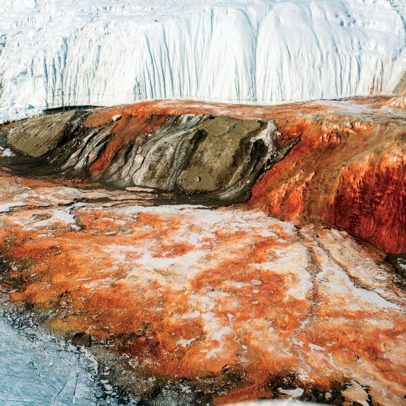 The Blood Falls, Antarctica