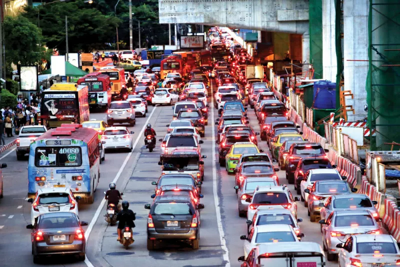 The Chaotic Streets of Bangkok