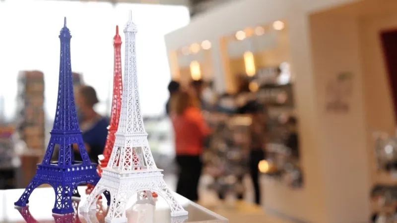 The Eiffel Tower Souvenir Shops