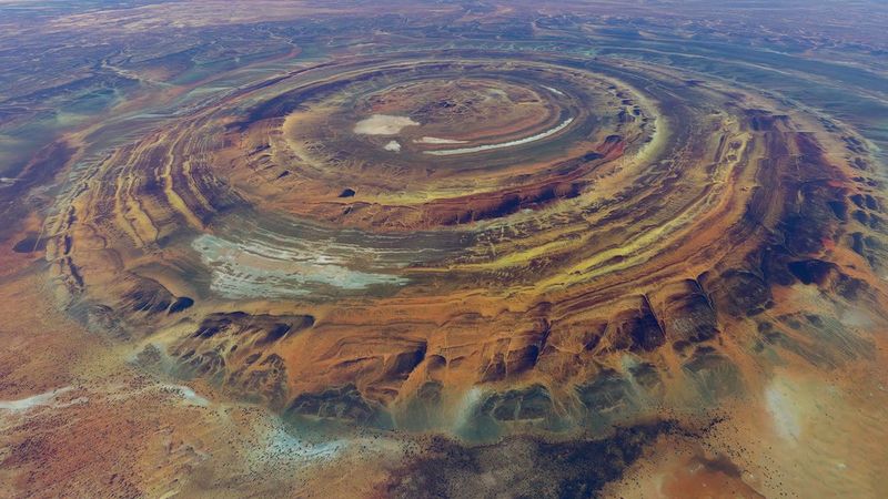 The Eye of the Sahara, Mauritania