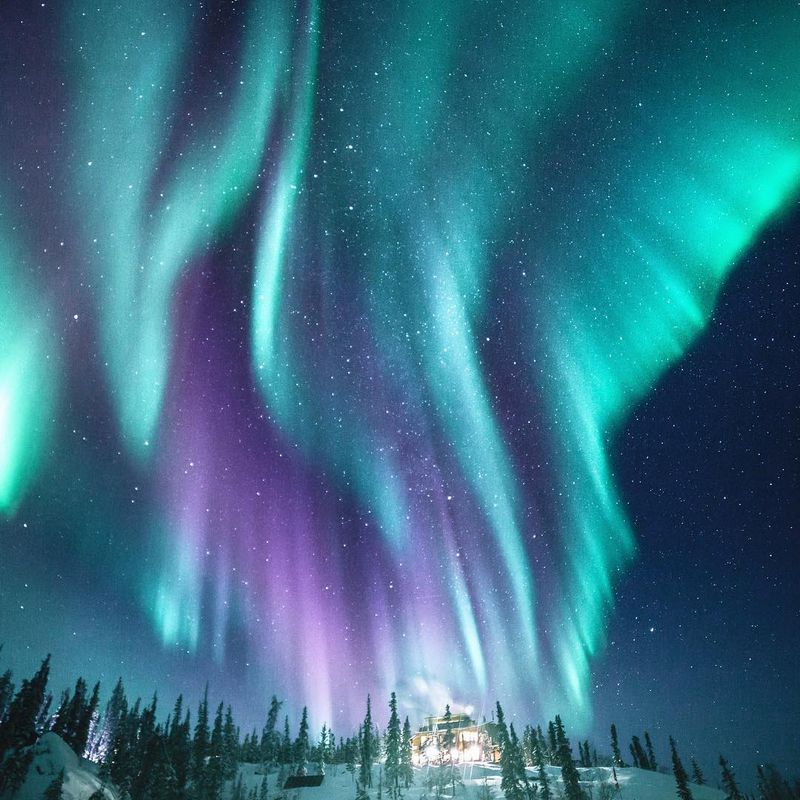 The Majestic Northern Lights in Yellowknife