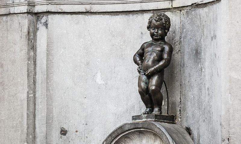 The Manneken Pis, Brussels