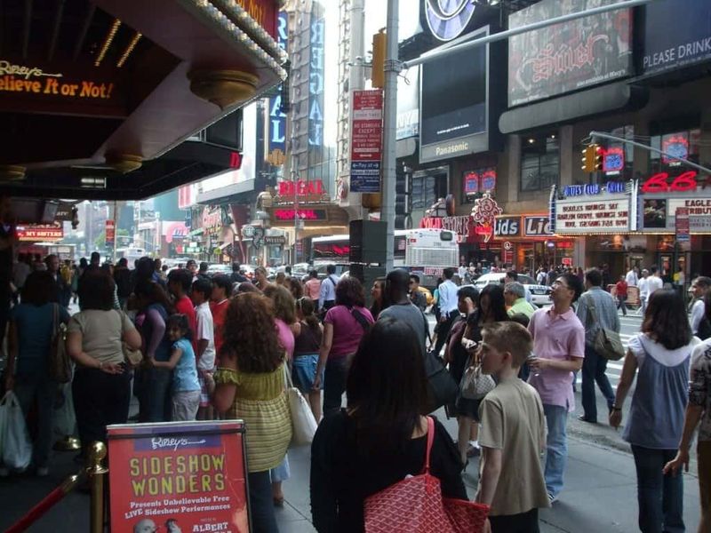 The Tourist Traps of Times Square